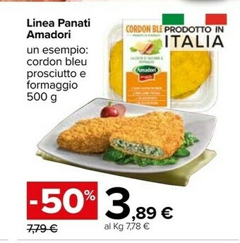 Carrefour Market Amadori Linea Panati offerta
