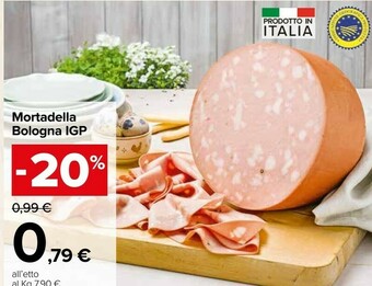 Carrefour Market Mortadella Bologna Igp offerta