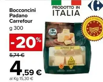 Carrefour Market Bocconcini Padano offerta