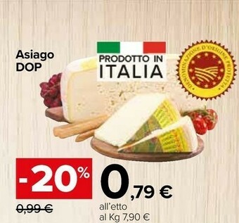 Carrefour Market Asiago Dop offerta