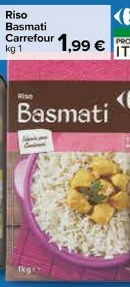 Carrefour Riso Basmati offerta