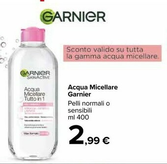 Carrefour Garnier Acqua Micellare offerta