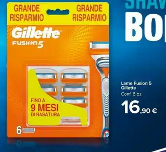 Carrefour Gillette Fusion 5 Power Multicolore offerta