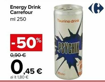 Carrefour Carrefour - Energy Drink 250 Ml offerta