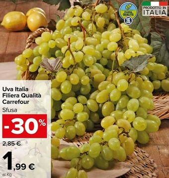 Carrefour Uva Italia offerta