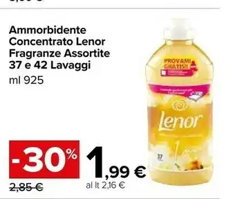 Carrefour Lenor 4015400930716 Ammorbidente Per Panni offerta