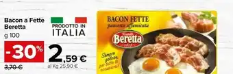 Carrefour Beretta Bacon A Fette offerta