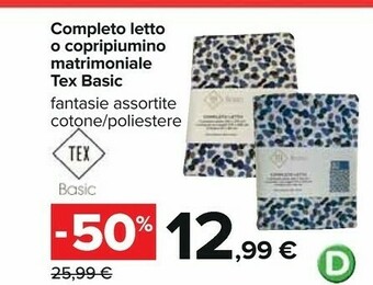 Carrefour Copripiumino offerta