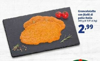 In'S Mercato Grancotoletta Con Filetti Di Pollo Italia offerta