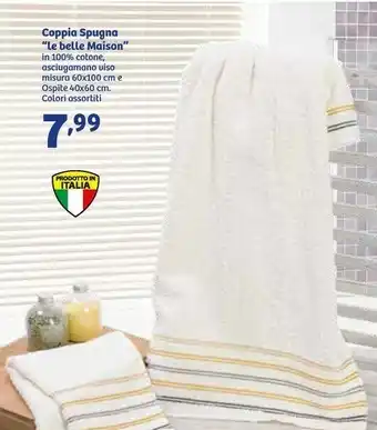 In'S Mercato Misura Coppia Spugna Le Belle Maison offerta