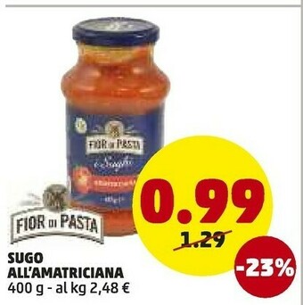 PENNY Fior di pasta Sugo All'amatriciana 400 G offerta