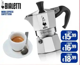 BIALETTI MOKA EXPRESS CAFFETTIERA 1 TAZZA