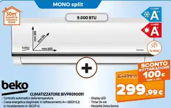 Parente Expert Beko Climatizzatore BIVPRO90091 offerta