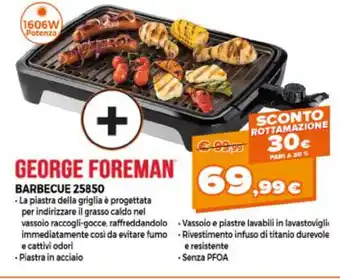 George Foreman Barbecue 25850