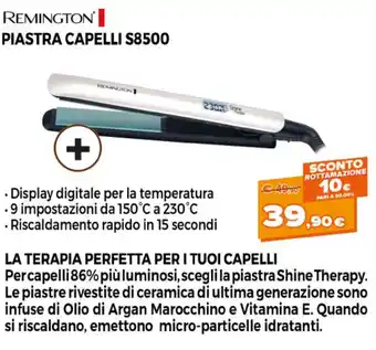 Parente Expert Remington Piastra Capelli S8500 offerta