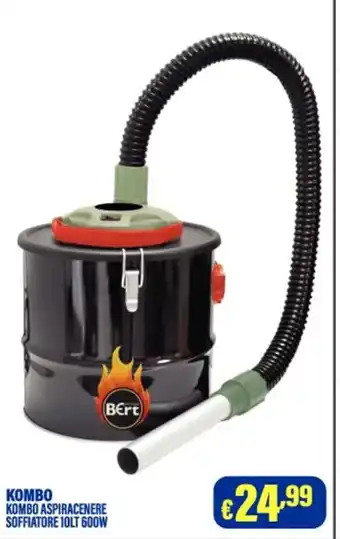 KOMBO KOMBO ASPIRACENERE SOFFIATORE 10LT 600W