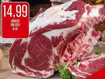 Supermercati Pasquale Prisco ARROSTO CON OSSO AL KG offerta