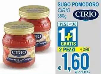 Cirio Sugo Pomodoro 350g