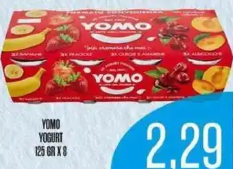YOMO YOGURT 125 GR X 8