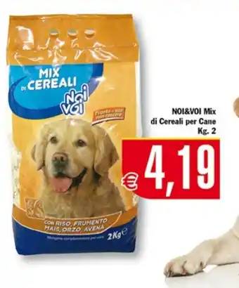 Conté Supermercati NOI&VOI Mix di Cereali per Cane Kg. 2 offerta