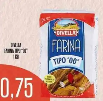 DIVELLA FARINA TIPO "00" 1KG