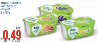 MD Discount Yogurt Bifidus 2x125g offerta