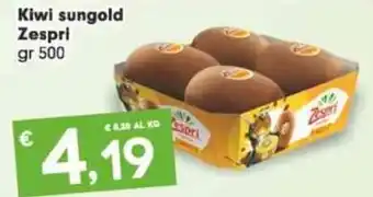 Eurospar Kiwi sungold Zespri gr 500 offerta