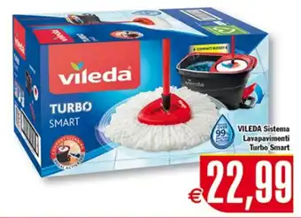 VILEDA Sistema Lavapavimenti Turbo Smart