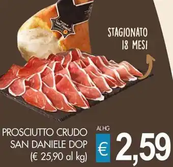 PrestoFresco PROSCIUTTO CRUDO SAN DANIELE DOP offerta