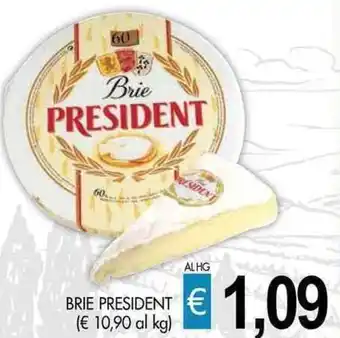 PrestoFresco Brie PRESIDENT offerta