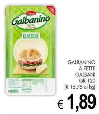 PrestoFresco GALBANINO A FETTE GALBANI gr.120 offerta