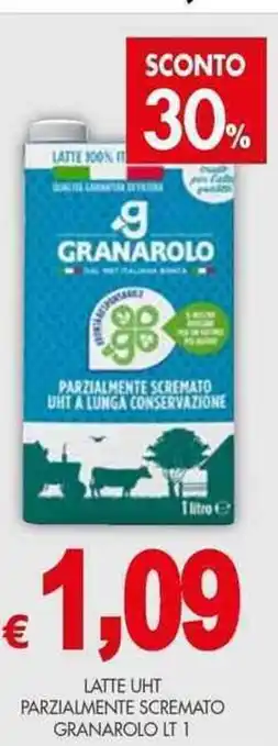 PrestoFresco LATTE UHT PARZIALMENTE SCREMATO GRANAROLO LT 1 offerta