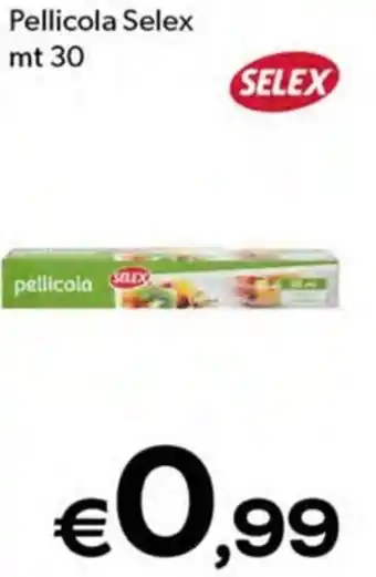 MAX Supermercati Pellicola Selex mt 30 offerta