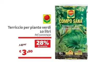 Bricocenter Terricio Per Piante Verdi offerta