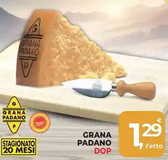 Supermercati Dok GRANA PADANO DOP offerta