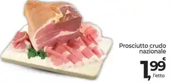 Supermercati Dok Prosciutto crudo nazionale offerta