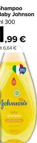 Carrefour Market Johnson Shampoo Baby offerta