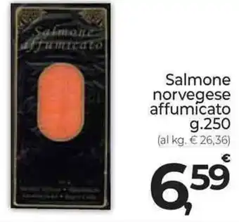 Salmone norvegese affumicato g.250