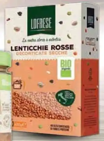 Legumi decorticati BIO LOFRESE g.400 vari tipi