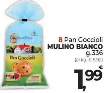 8 Pan Goccioli MULINO BIANCO g.336