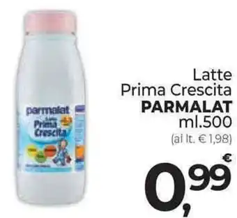 Supermercati Dok Latte Prima Crescita PARMALAT ml.500 offerta