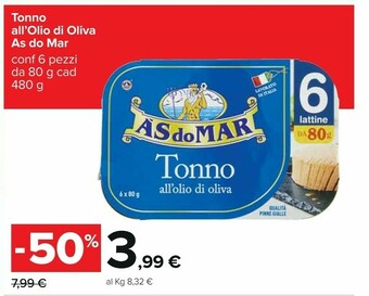 Carrefour Tonno offerta