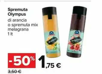 Carrefour Olympus Spremuta offerta