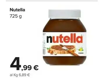 Carrefour Ferrero Nutella offerta