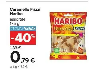 Carrefour Haribo Caramelle Frizzi offerta