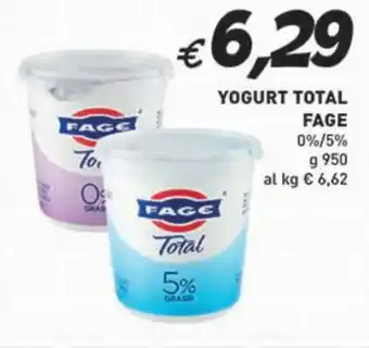 Coal YOGURT TOTAL FAGE 0%/5% g 950 offerta