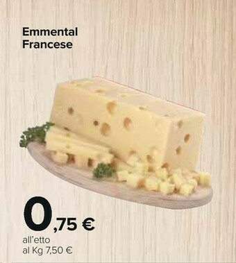 Carrefour Emmental Francese offerta