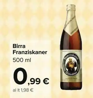 Carrefour Franziskaner Birra offerta