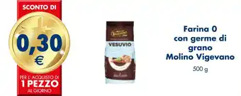 Esselunga Farina O con germe di grano Molino Vigevano 500 g offerta