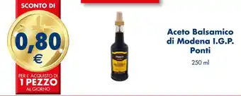 Aceto Balsamico di Modena I.G.P. Ponti 250 ml